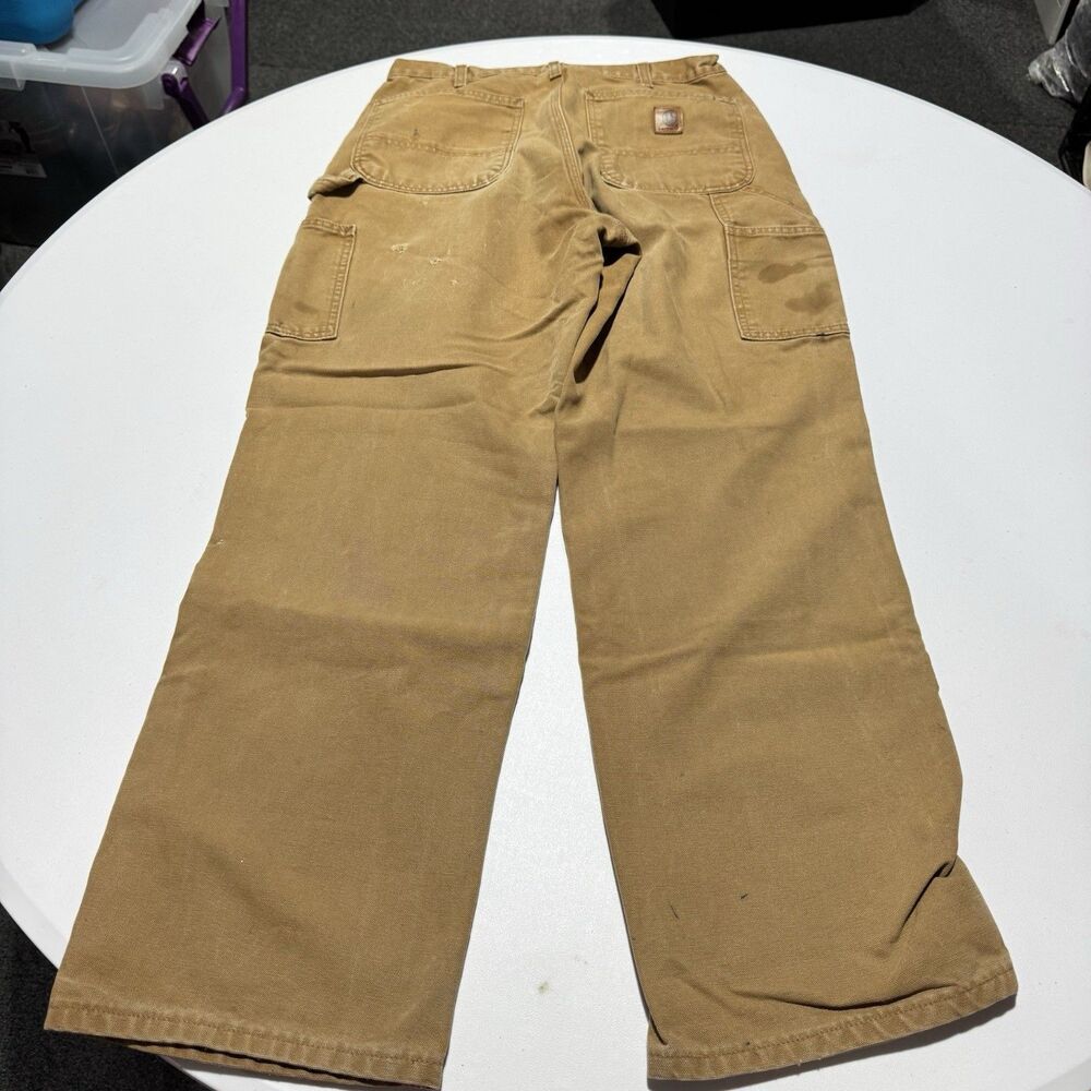 Lot of 3 Carhartt Pants Men's 32x32 Loose Original Fit Carpenter Canvas Work - Picture 9 of 16